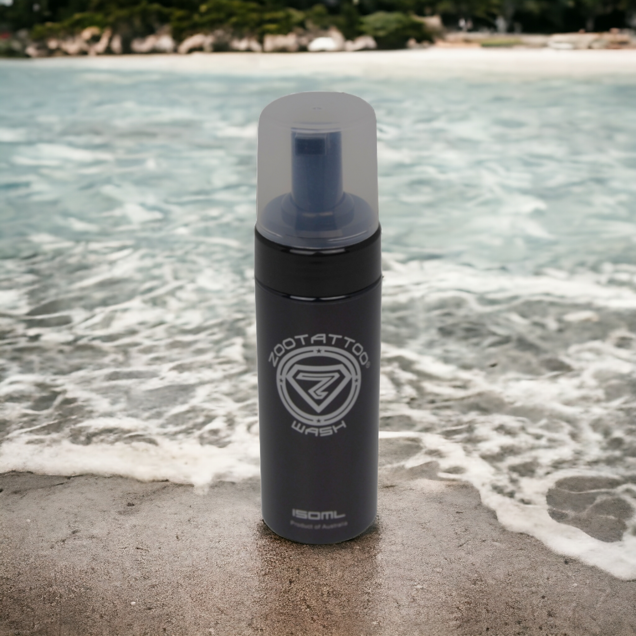 About Z Wash premium tattoo foaming cleanser with hemp oil