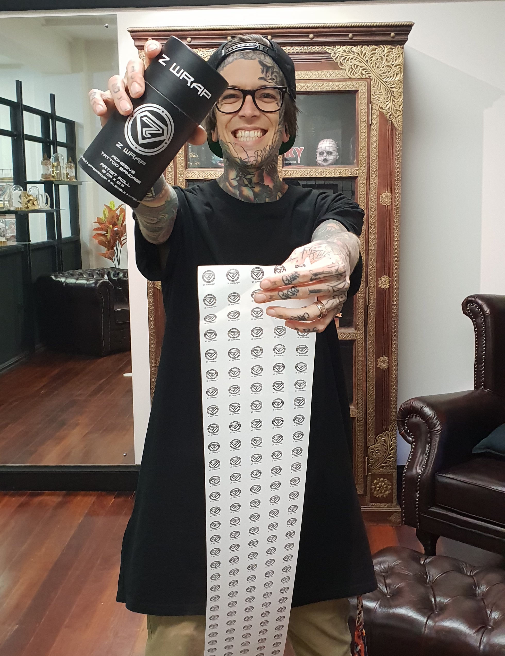 Z Wrap adhesive tattoo bandage reviews - tattoo aftercare Australia