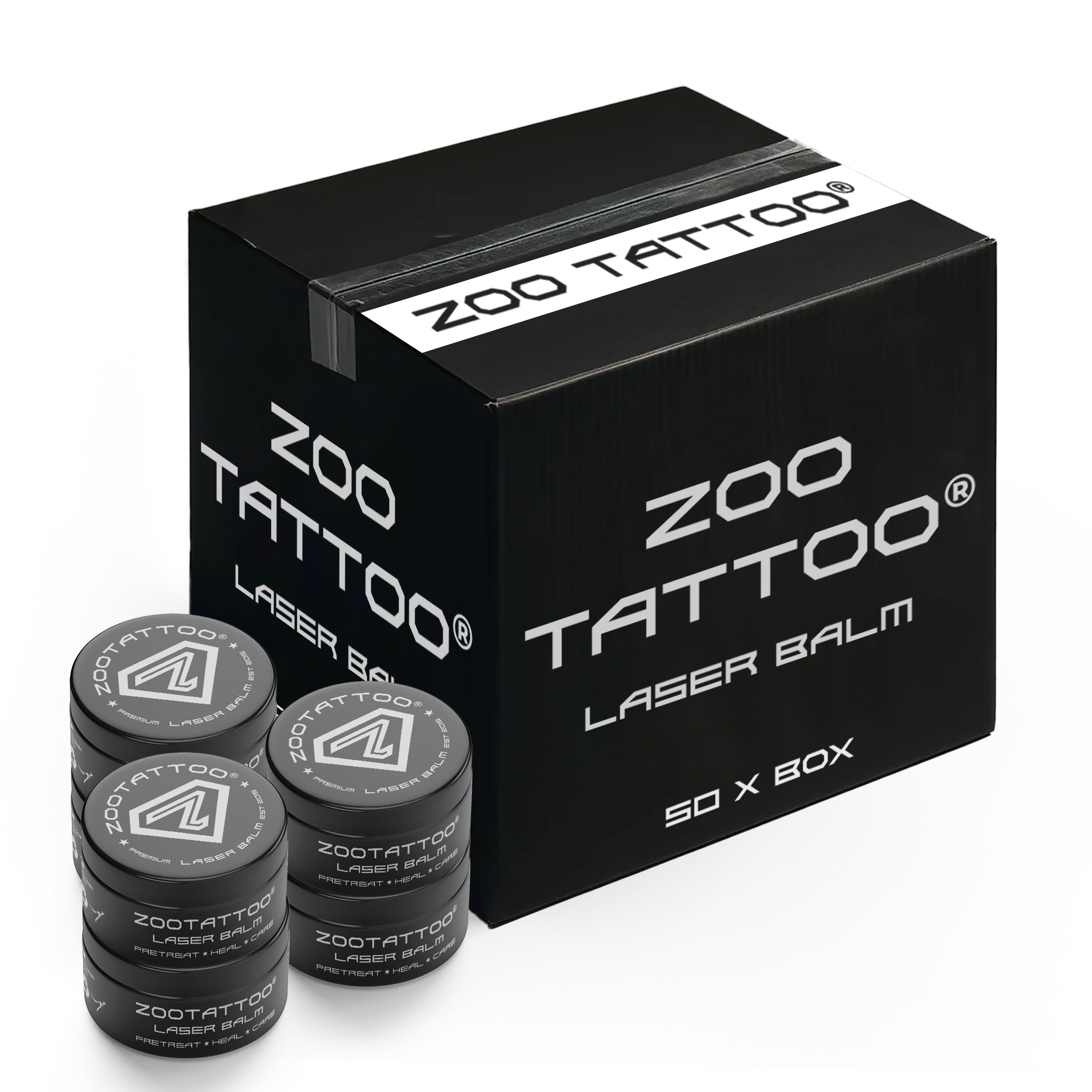 ZOOTATTOO® Laser Balm Distributor 50 x BOX 100ml